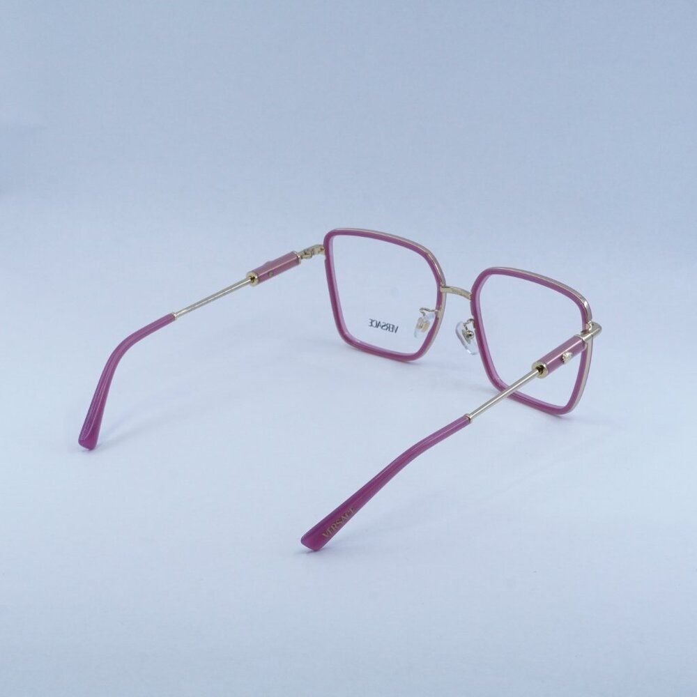 🕶️ New Versace VE1294D 1510 Eyeglasses - Opal Bordeaux/Gold Frame - Picture 10 of 11